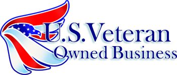 USA eagle logo U.S. Veteran Owned Business